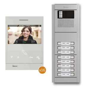 KIT COMUNITARIO DE VIDEO PARA 18 VIVIENDAS N5218/ART 4 LITE 18P 12405218 GOLMAR