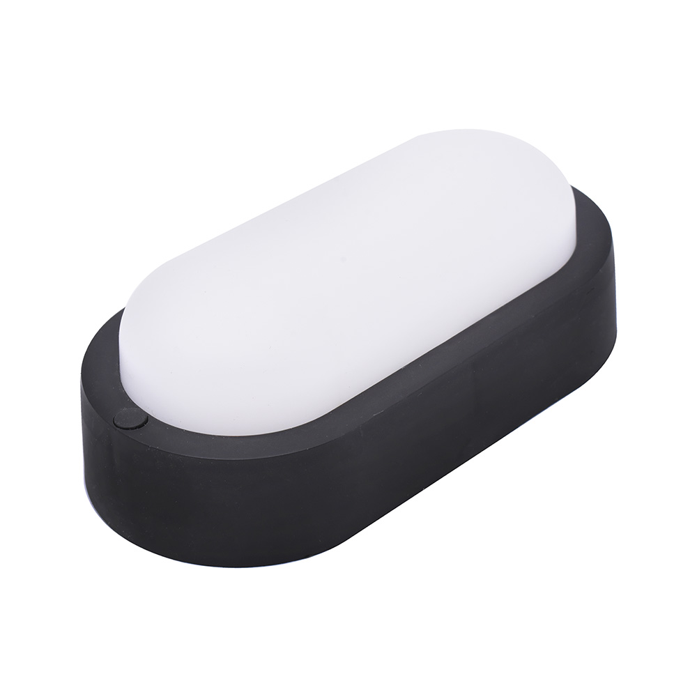 TORTUGA LED 8W NEGRA OVALADA FRIA 6500K LH-2767 - Imagen 2