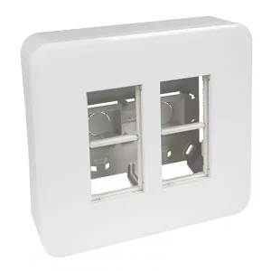 PUESTO DE TRABAJO SUPERFICIE 2X4 MODULOS BLANCO MATE 83411 SBM EFAPEL