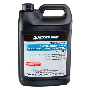 QUICKSILVER, LIQUIDO ENFRIADOR DE AGUA P/MOTOR MARINO 3.78 LT. (1 GALON)
