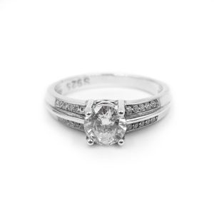 Anillo de Compromiso V31 – Plata 950