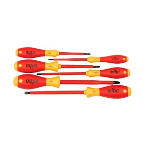 Juego 6 Desarmadores Plano y estrella Aislados 1000V