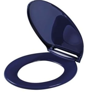 ASIENTO COMODOR CIERRE TRADICIONAL REDONDO AZUL OSCURO