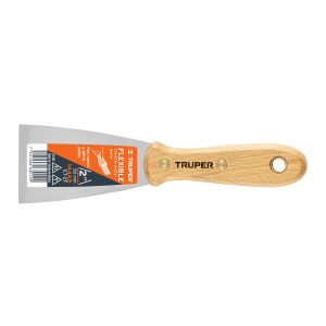 Espátula flexible 2″ con mango de madera, Truper ET-2F 14448