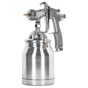 Pistola p/pintar succión HVLP vaso aluminio, 1.4 mm, Truper PIPI-330 14084