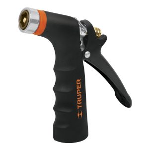 Pistola para riego de 2 funciones metálica con recubrimiento Truper PR-201 18475