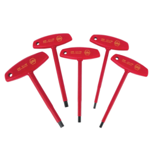 Juego 5 Llaves Allen dieléctricas Mango T – Milímetros