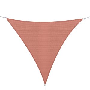 Outsunny – Toldo vela triangulo (varios tamaños y colores), tamaño 3x3x3m, color rojo