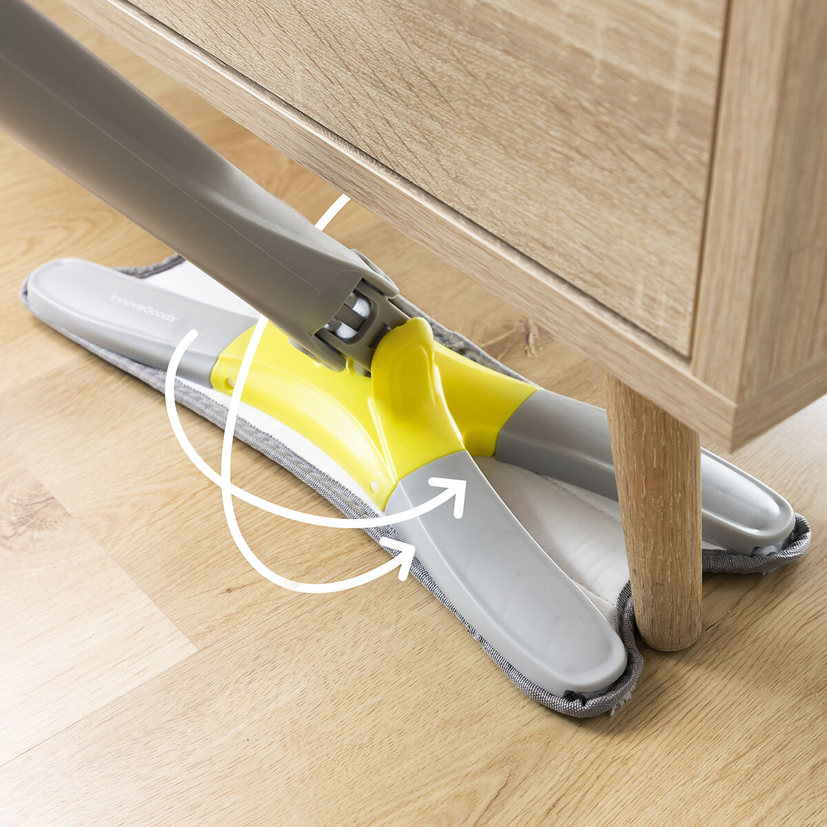 Mopa Fregona de Microfibra Autoescurrible Tipo X Twop InnovaGoods - Imagen 5