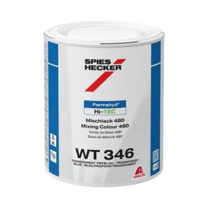 WT 346 Permahyd® 480 Transparente Azul Profundo 1L