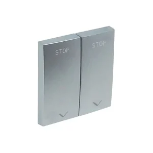 TECLA INTERRUPTOR PERSIANA LOGUS 90 ALUMINIO